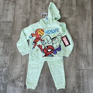 Marvel Heroes Kids Sweatsuit 3T